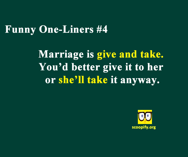 Funny One-Liners #4