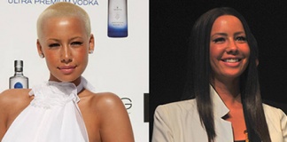 amber rose with hair Featured