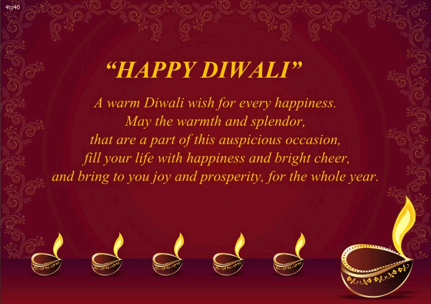 Happy Diwali / Deepavali wishes 