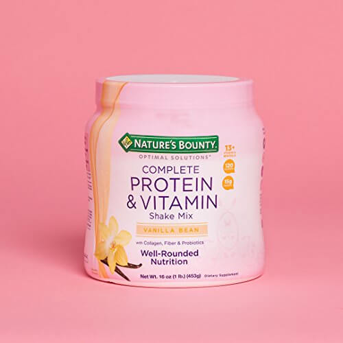 Nature’s Bounty Optimal Solutions Complete Protein and Vitamin Shake Mix