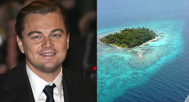 Most Expensive Private Islands Owned By Celebrities- Leonardo Di Caprio