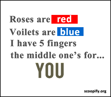  Roses Are Red Violets Are Blue Poems1