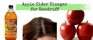 apple cider vinegar to get rid of dandruff