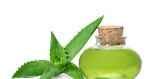 Aloe-Vera to cure skin damage