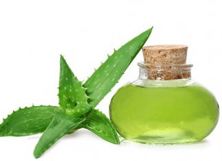 Aloe-Vera to cure skin damage