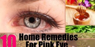 Home Remedied For Pink Eye