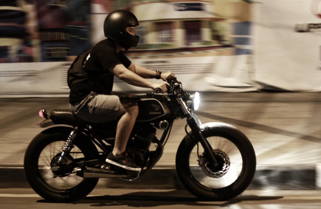 motorcycle riding