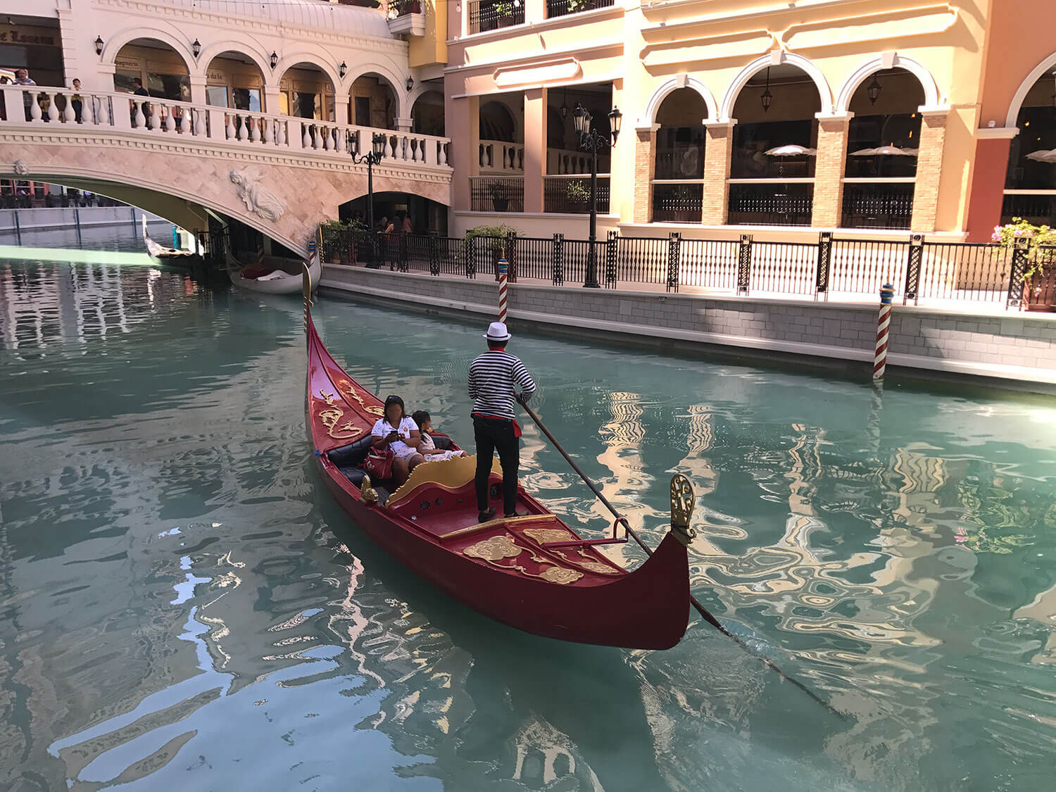 Ride A Gondola At Venice Grand Canal Mall