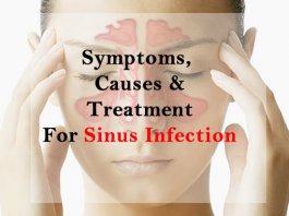Symptoms, Cause And Treatment For Sinus Infection