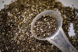 chia seeds in water overnight