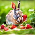can rabbits eat strawberries