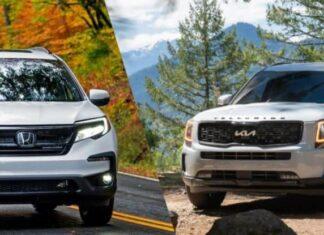 Comparing the Honda Pilot and Kia Telluride