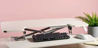 alcove riser standing desk