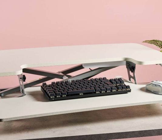 alcove riser standing desk