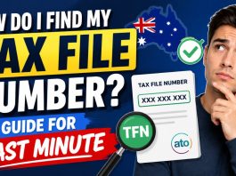 how do I find my tax file number