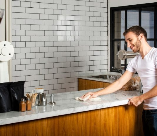 how to clean quartz countertops