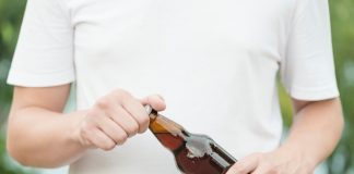 how to open a bottle without a bottle opener