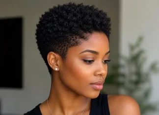 low maintenance short natural haircuts for black females
