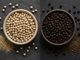 white pepper vs black pepper