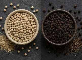 White Pepper vs Black Pepper: Key Differences, Uses, and Benefits white pepper vs black pepper